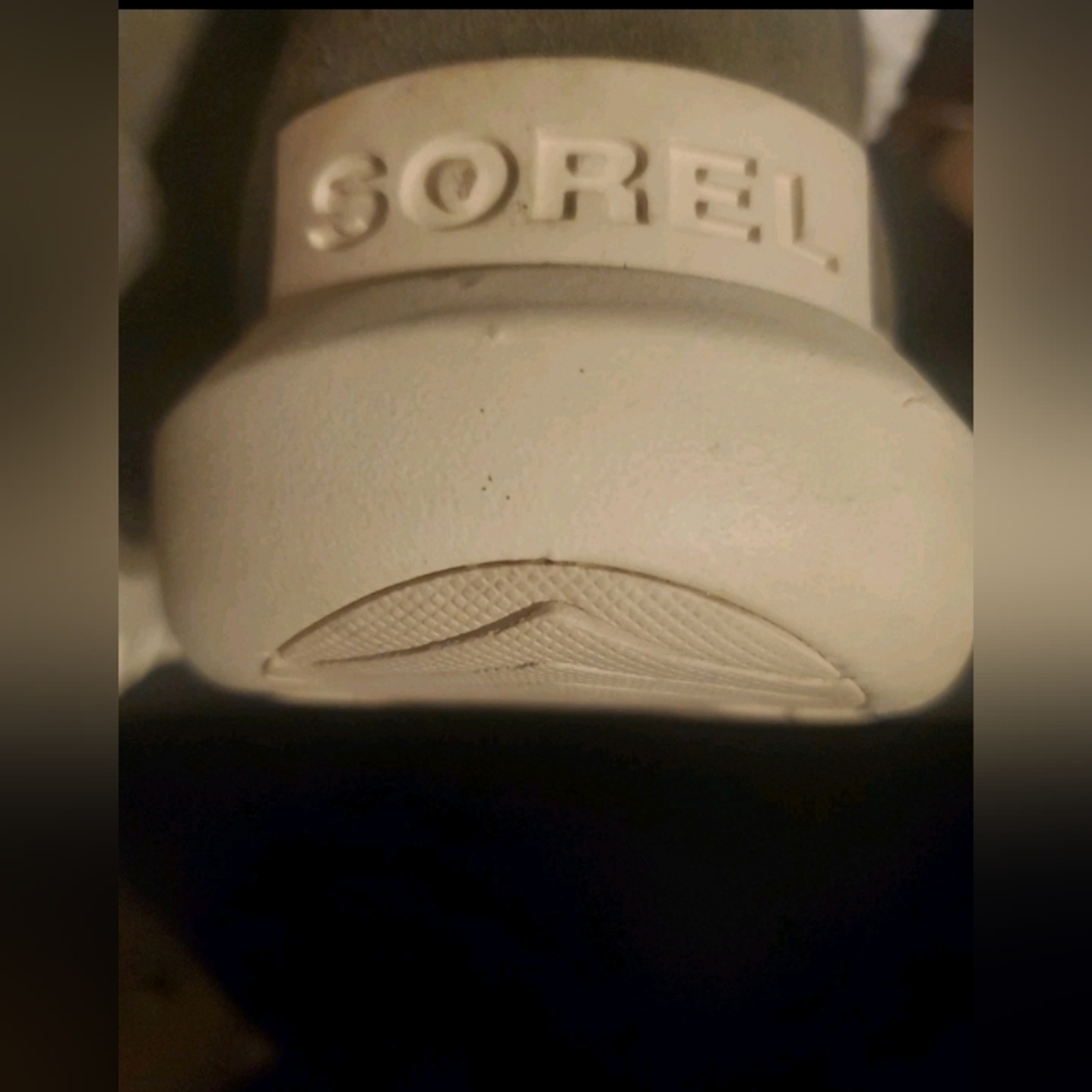 Sorel Waterproof Boots Women's Sz 8 Grey Off-white Lightweight Winter Boots - Picture 7 of 16